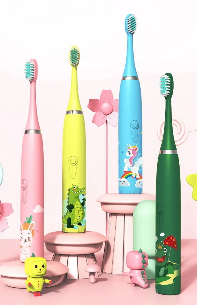 

Kids Electric Toothbrush Rechargeable 3 Mode Travel Toothbrush replace teeth care brush for children woman men gift