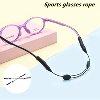 4 size 25303540cm adjustable sports glasses rope glasses lanyard non slip fixed eyeglasses with chain glasses accessories