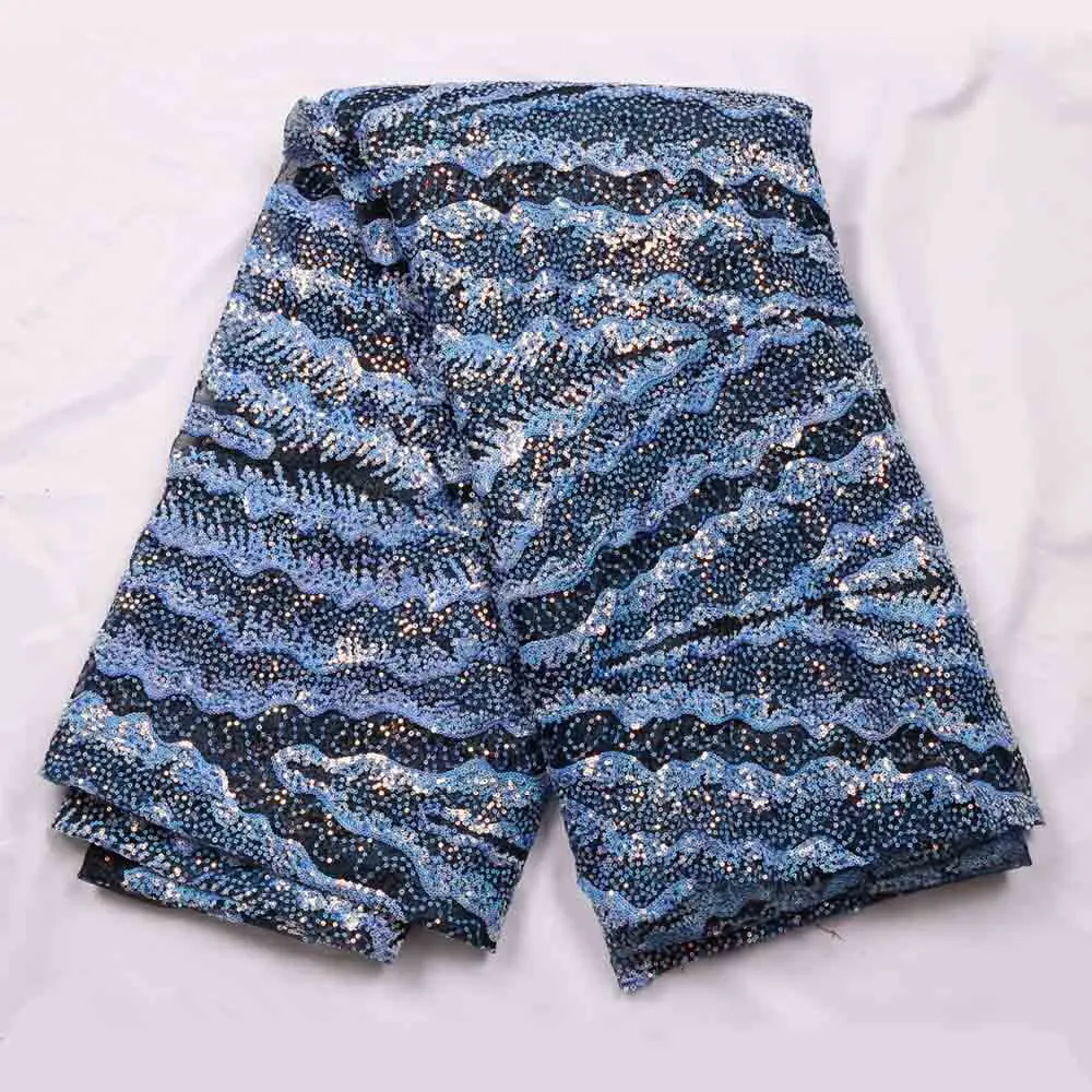 Кружевная ткань с вышивкой в африканском стиле французская сетчатая кружевная