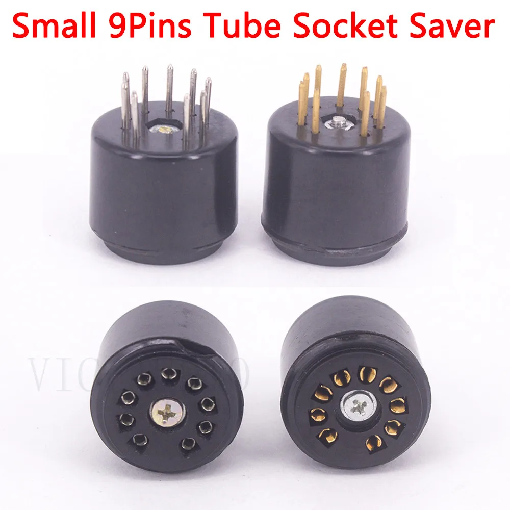 2 шт. 9 штифтов DIY усилитель увеличительная розетка для ECC81 ECC82 ECC83 12AX7 6CG7 6922 6DJ8