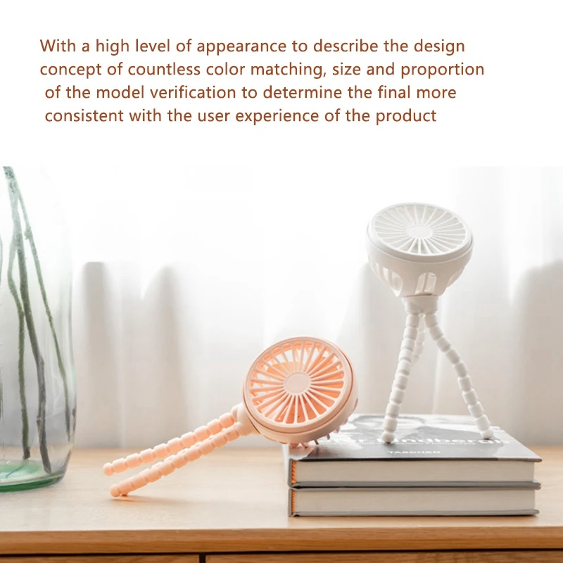 

GXZ-F1012 All-Match Bracket Fan, USB Adjustable for Dormitory, Office