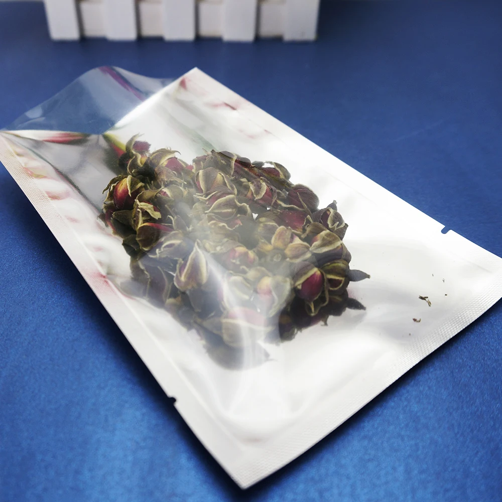 Плоский мешочек 11x16 см 200 шт. полупрозрачных пакетов из алюминиевой фольги