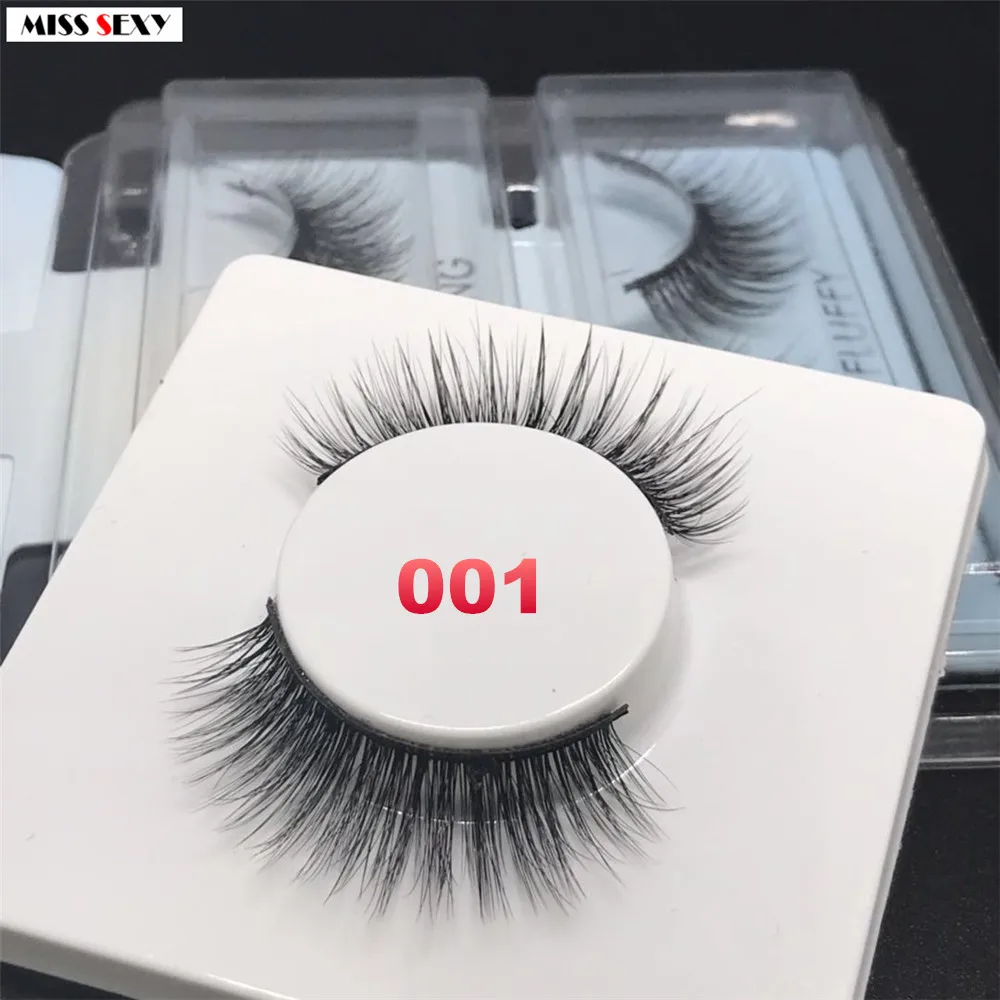 8 пар Misssexy lash 3d норковые ресницы натуральные накладные длинные для макияжа