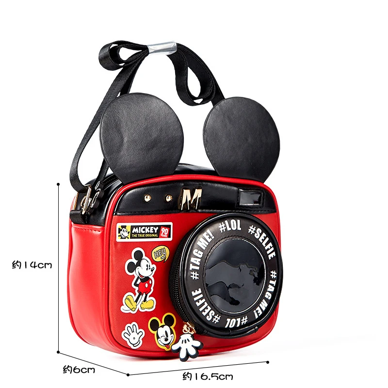 Женский рюкзак для фотоаппарата с мультяшными героями Диснея Микки и Минни Маус