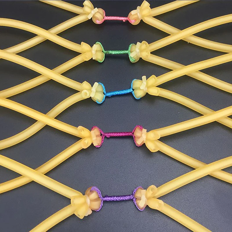 10Pcs Outdoor Elastic Bungee Rubber Band For Fishing Shooting Slingshot Catapult Replacement Use On Harpoon | Спорт и развлечения