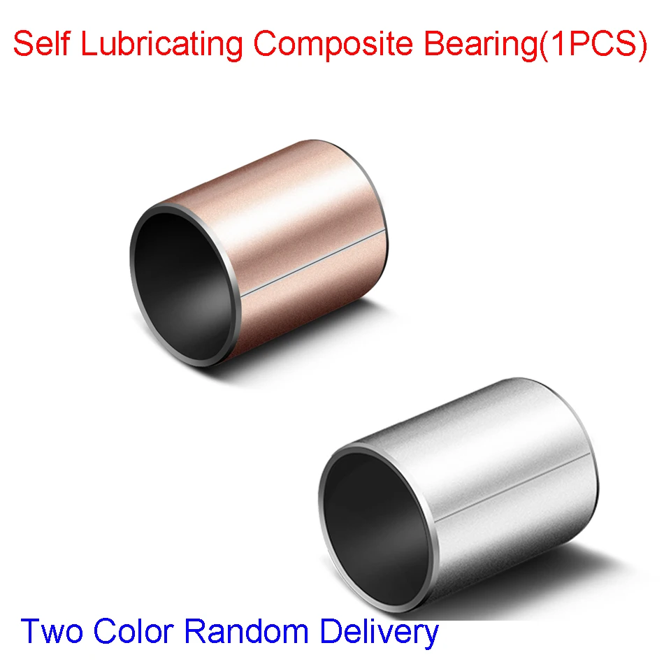 

1PCS Self-lubricating Bearings Inner Diameter 20/22/25/28mm Oil Bearing Bushing Sleeve White Zinc/Copper Zinc