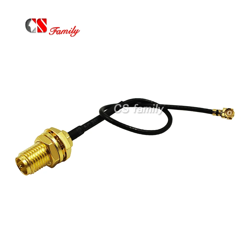 Прямая розетка RP SMA в UFL U FL IPX IPEX РЧ коаксиальный разъем с адаптером сборе RF1.37