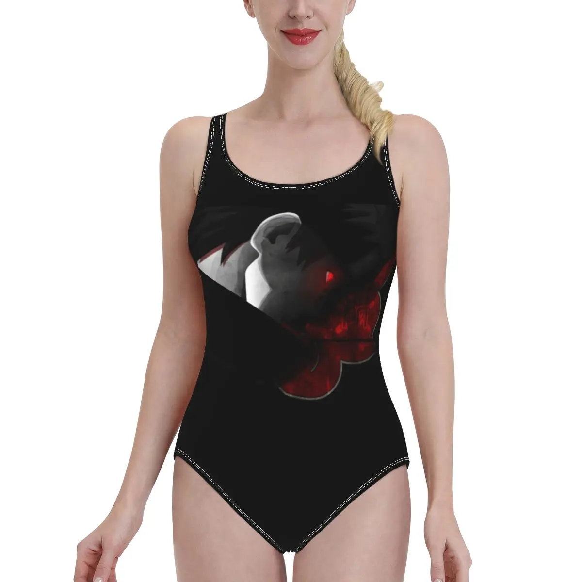 Женский экзотический купальник-бикини с японским аниме Акацуки Забавный