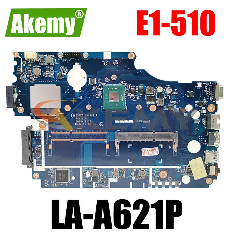

Для Acer Aspire E1 E1-510 E1-510P E1-510-2500 Материнская плата ноутбука Z5WE3 LA-A621P W/четырехъядерный процессор Celeron Процессор DDR3 100% полностью протестирована