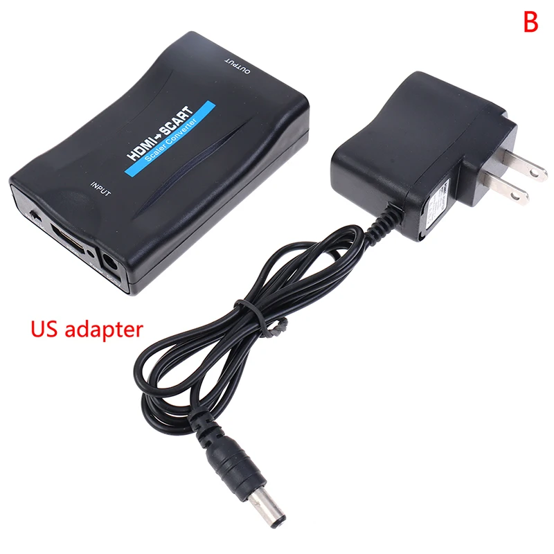 Преобразователь 1080p HDMI в SCART HD приемник ТВ DVD аудио высококлассный