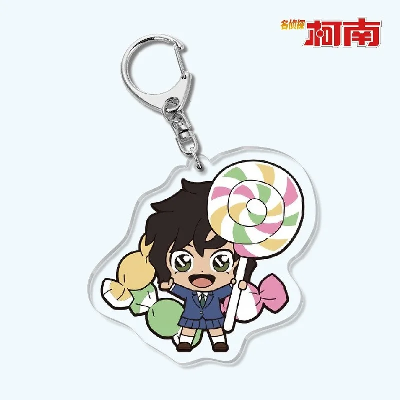

Anime Detective Conan Keychain Woman Acrylic Cute Funny Key Ring Rachel Moore Kids Keyring Man Girl Key Chain Jewelry Breloczek