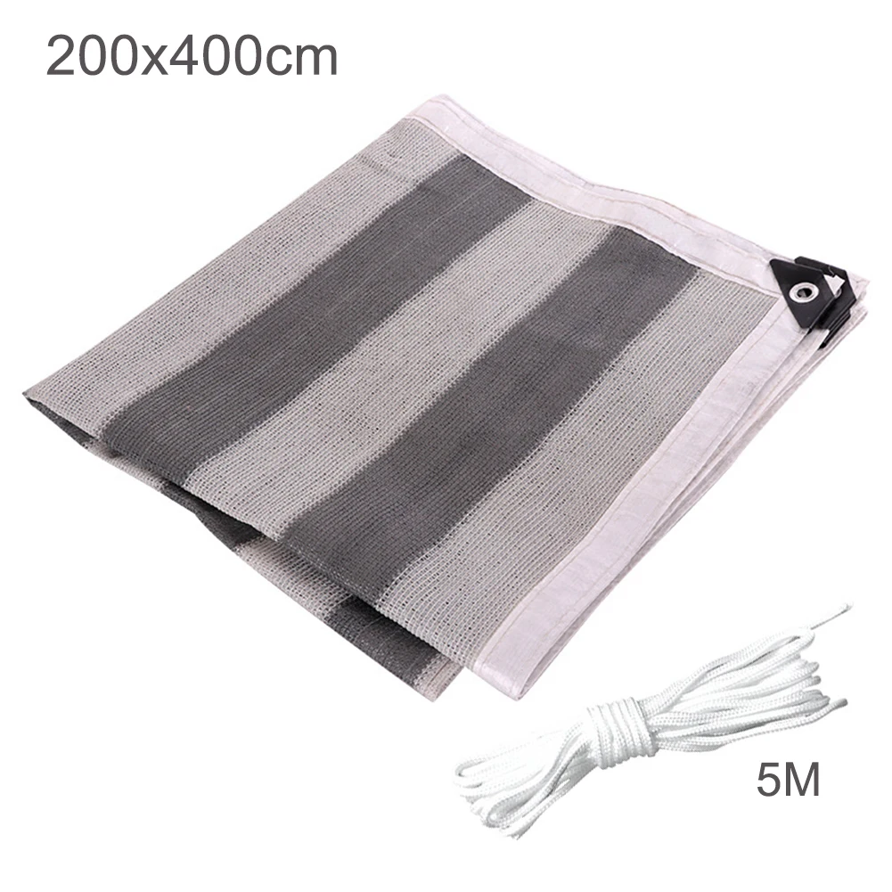 

Outdoor Garden Sunscreen Sunblock Shade Cloth Net Anti-UV Sunshade Net Plant Greenhouse Cover Car Cover HDPE 90% Shading Rate