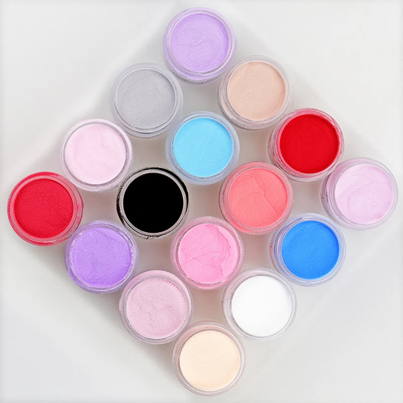 

WAKEFULNESS 6Boxes Color Acrylic Powder Set for Nails Carved Powder Nail Extensions Manicure Nail Art Decorations