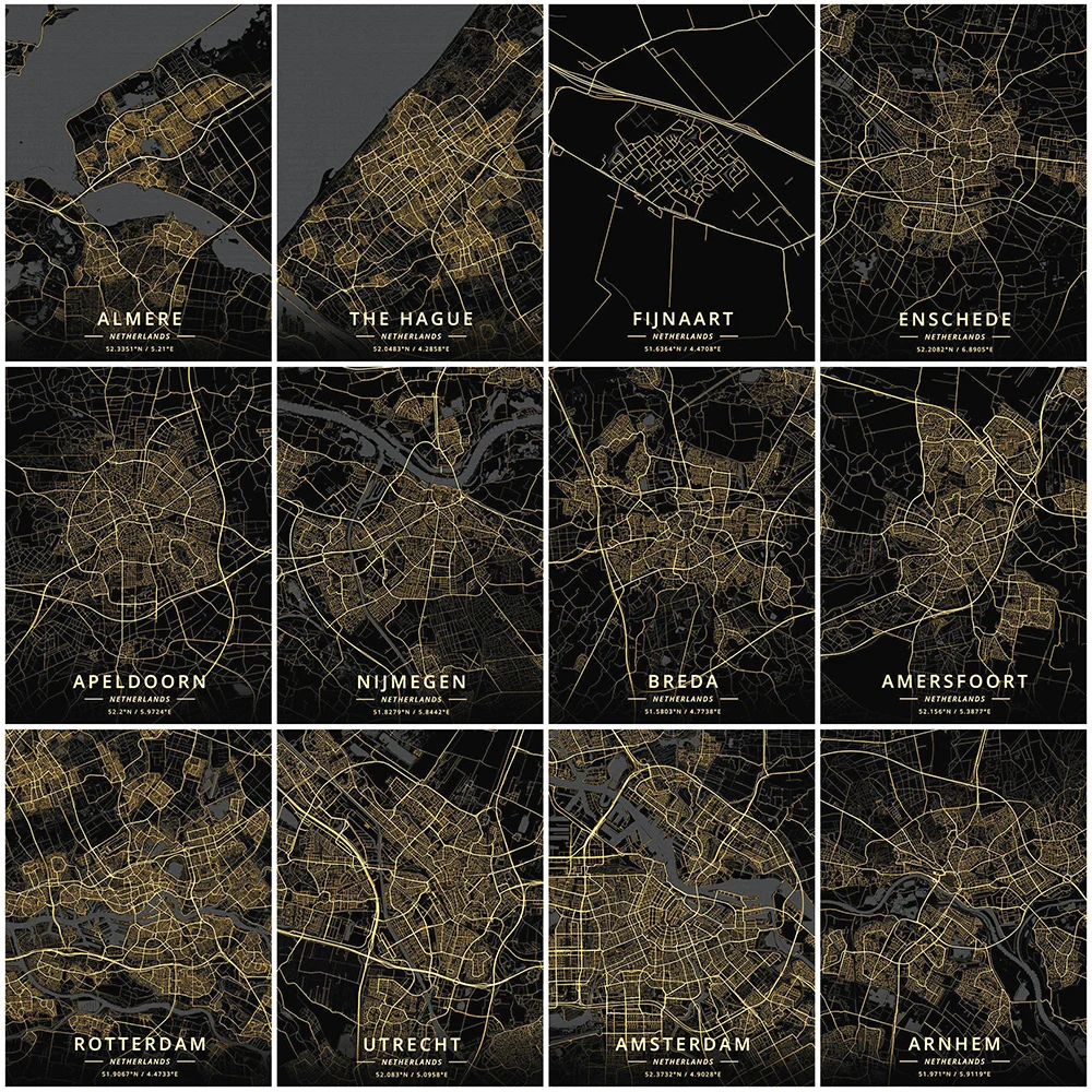 

MomoArt, Алмазная мозаика, черная Золотая карта города, картина стразы, алмазная живопись, пейзаж, вышивка крестиком, алмазная вышивка, Декор