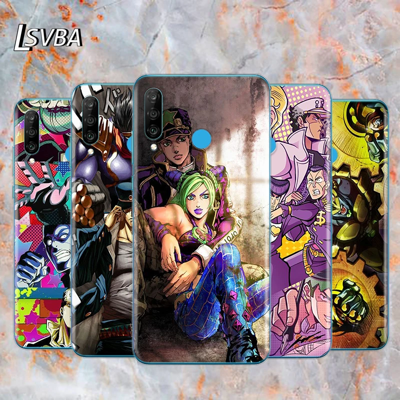 

JoJo's Bizarre Adventure JoJo Soft TPU Silicone Cover For Huawei P40 P30 P20 Pro P10 P9 P8 Lite E Plus 2019 2017 Phone Case