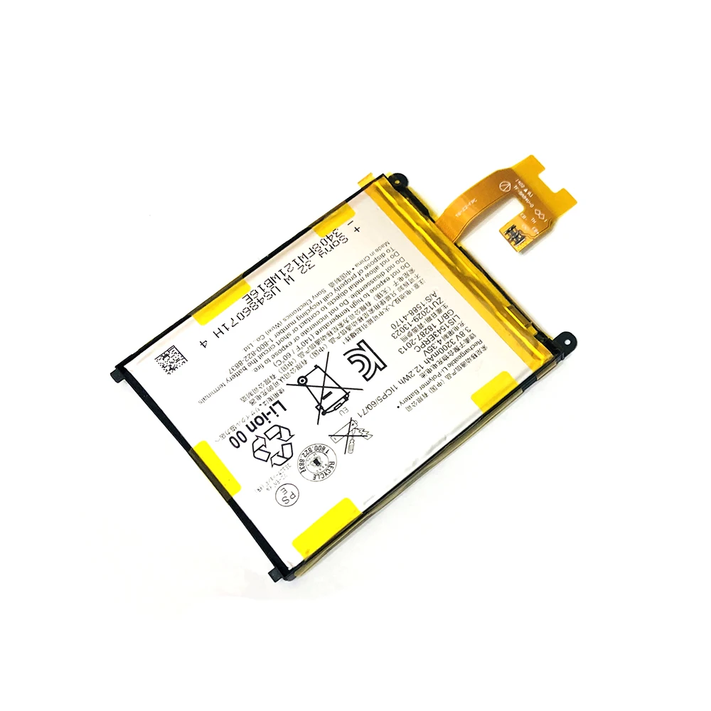 Высококачественная аккумуляторная батарея для SONY Xperia Z2 L50w Sirius SO-03 D6503 D6502 LIS1543ERPC аккумулятор телефона 3200 мАч