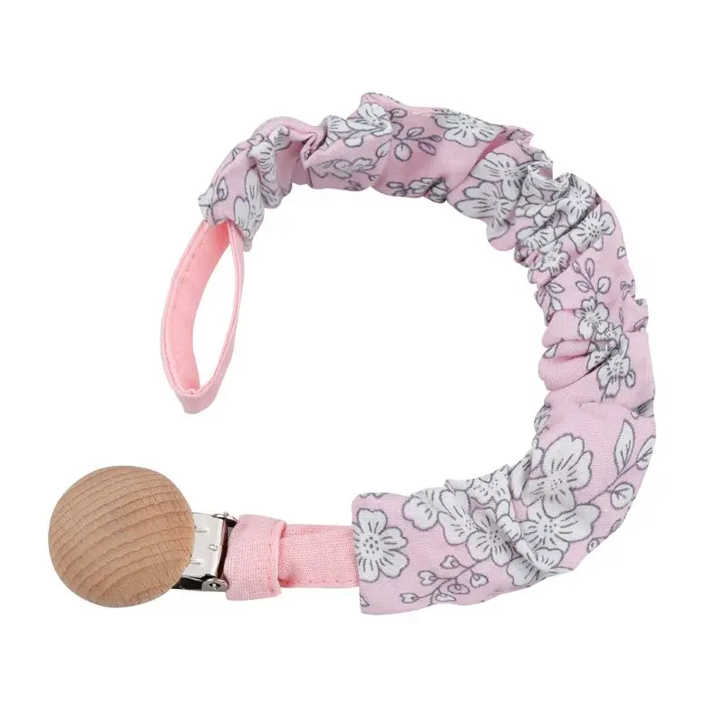 

Baby Infant Cotton Pacifier Clip for Newborn Teething Soother Chew Dummy Chains Dropship