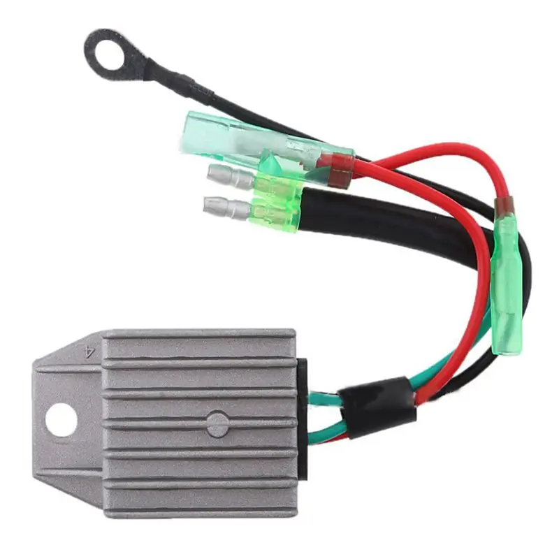 Лодка Напряжение Регулятор выпрямителя Для Yamaha 15HP 2 х тактный двигатель