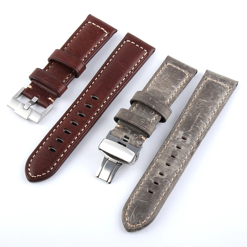 Ремешок итальянский Retrol из натуральной кожи для наручных часов браслет Samsung Gear S3