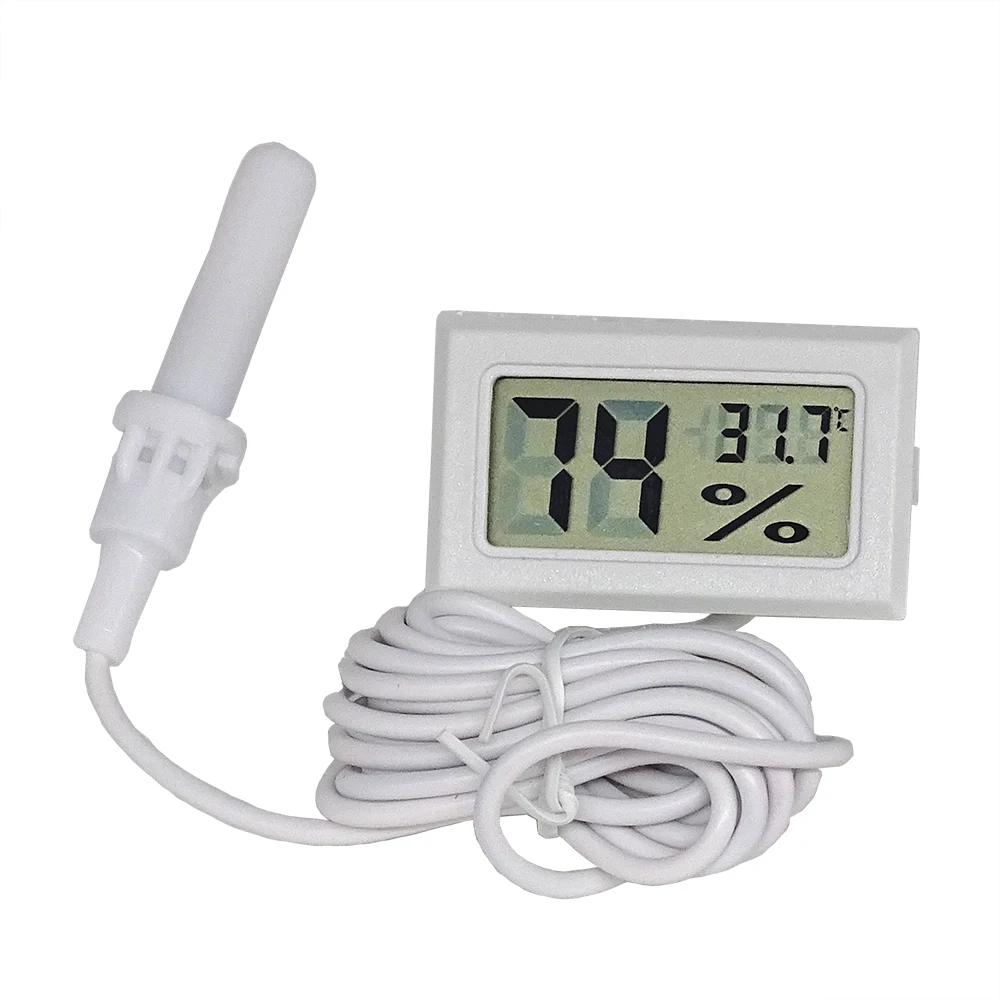 Мини ЖК-дисплей Цифровой термометр гигрометр термостат внутренний удобный