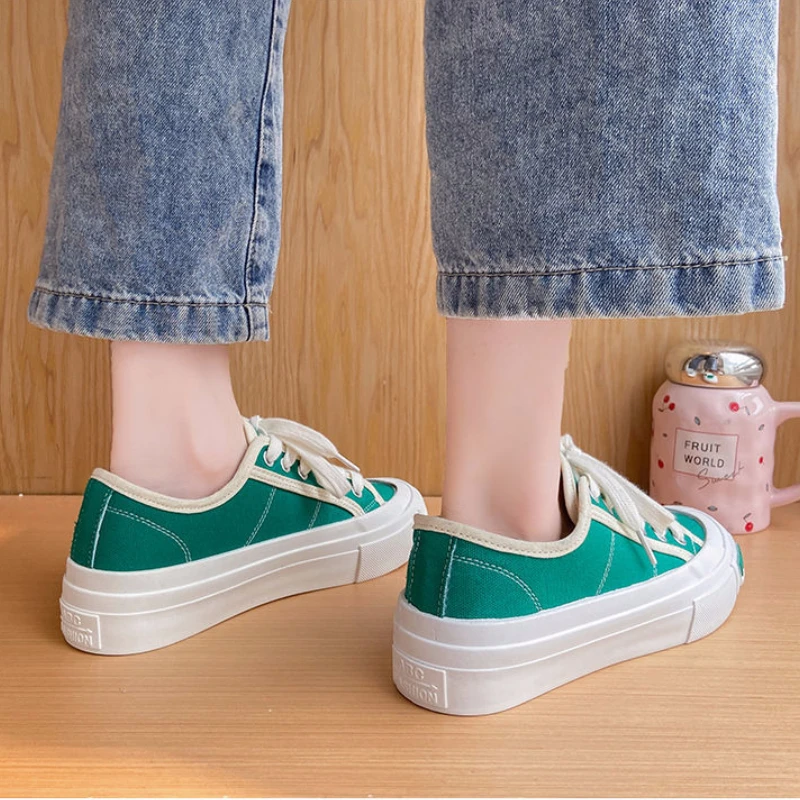 

Fashion Woman's Shoes Spring Summer Colorful Women Casual Shoes Flats Canvas Women Platform Casual Sport Shoes Sneakers