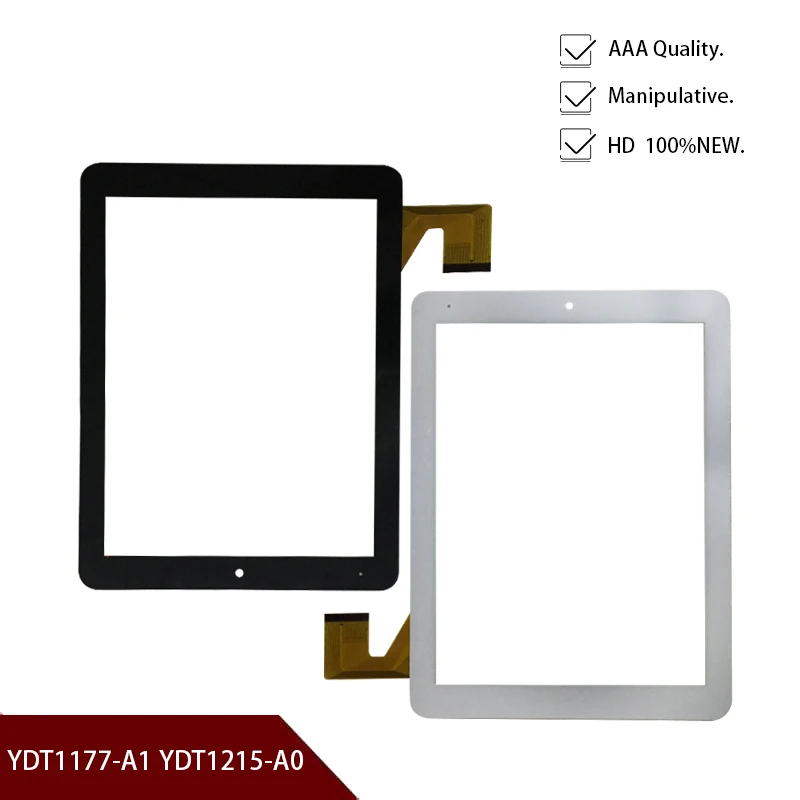 

8"inch New original White or Black Tablet Digitizer Glass YDT1177-A1 YDT1215-A0 Tablet Touch screen panel Free Shipping