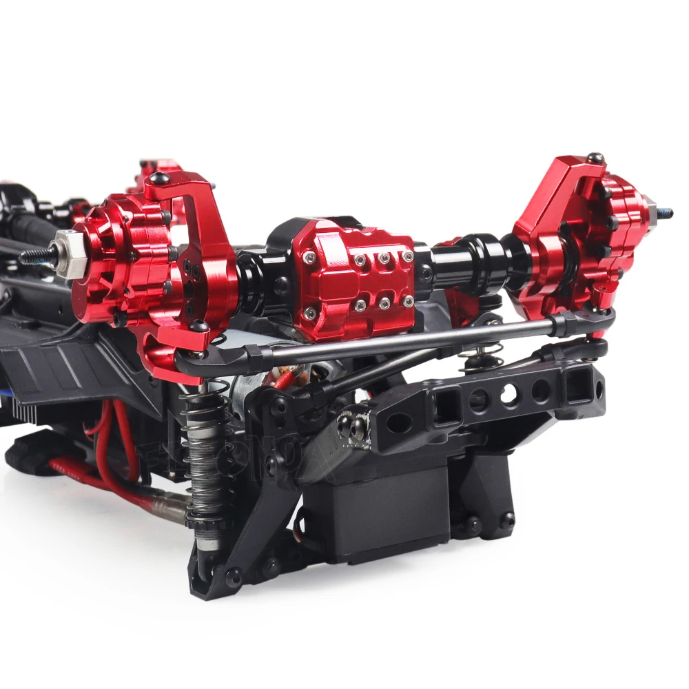 Алюминиевый передний и задний TRX4 корпус портальной оси для 1/10 RC Crawler Traxxas TRX-4 Defender