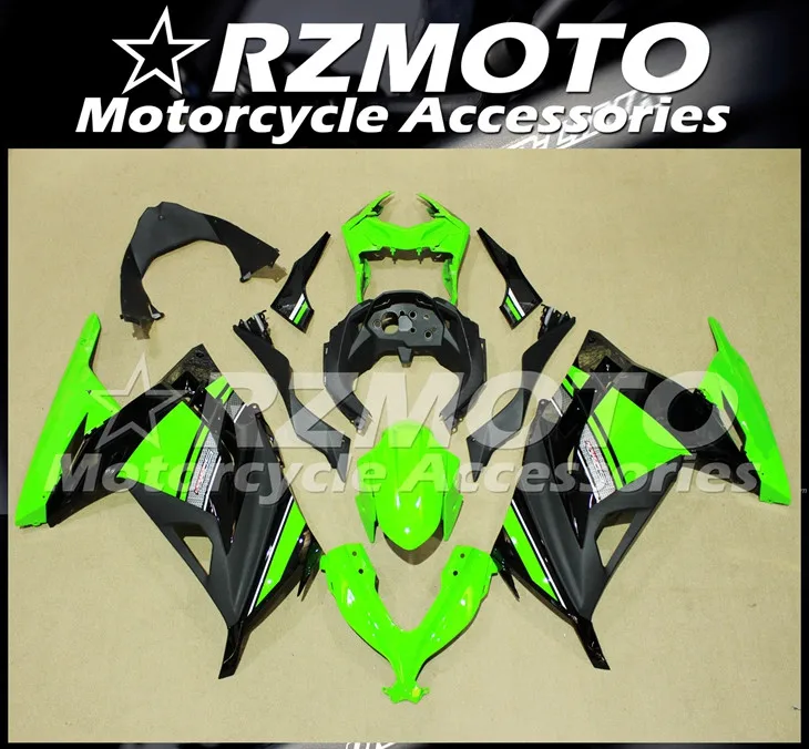 

New ABS Motorcycle Fairings kit Fit for Kawasaki Ninja 300 EX300 ninja300r 2013 2014 2015 13 14 15 16 17 18 19 black green cool