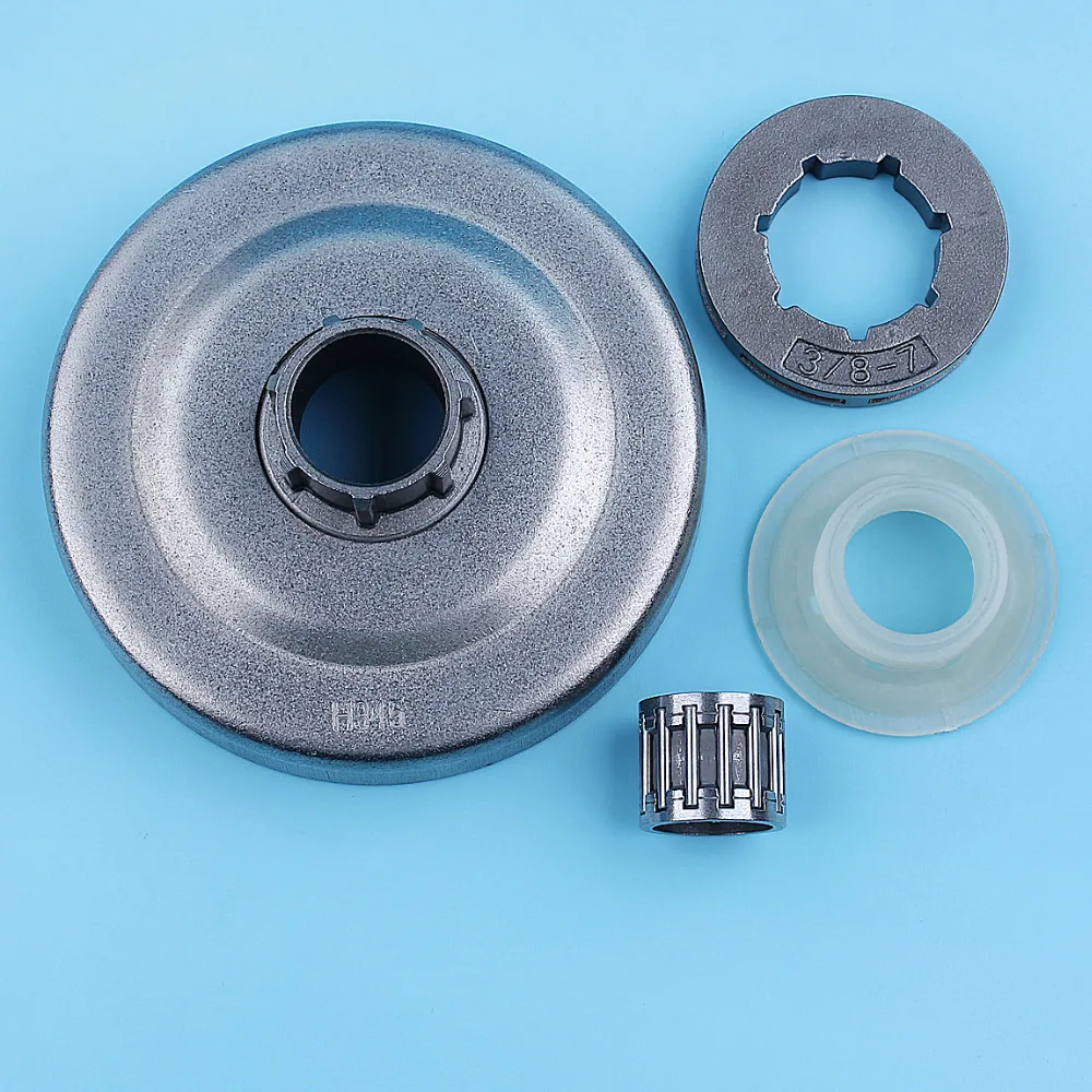 

3/8 "шаг, 7 зубьев, муфта, барабан, червячный редуктор, комплект для Husqvarna 346XP 350 351 353 340 345 бензопила 578 09 79 01, сменная деталь