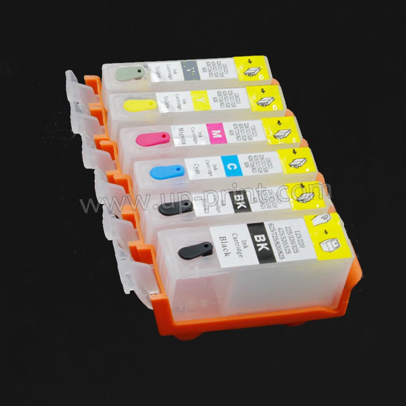 Картридж для CANON MG8120 MG6120 MG8220 MG6220 6 цветов|ink cartridge|refillable ink cartridgesrefillable cartridges |