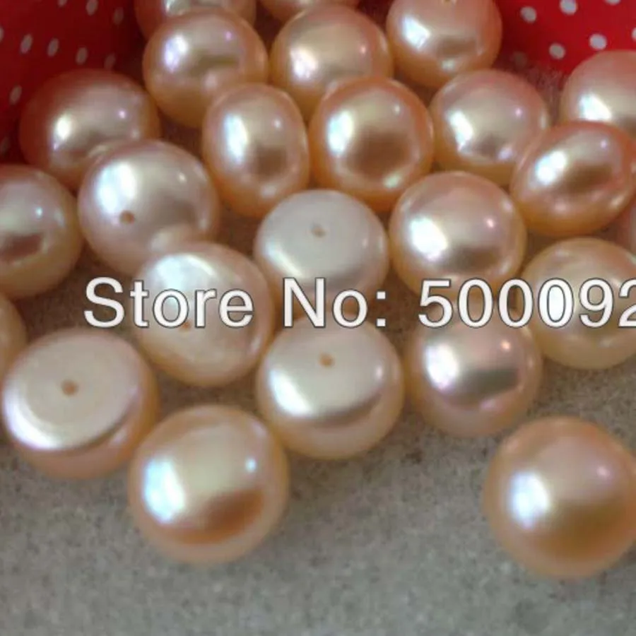 Партия 100 шт. 9 5 10 мм полупросверленные с пресноводной жемчужиной|pearl snap button|pearl