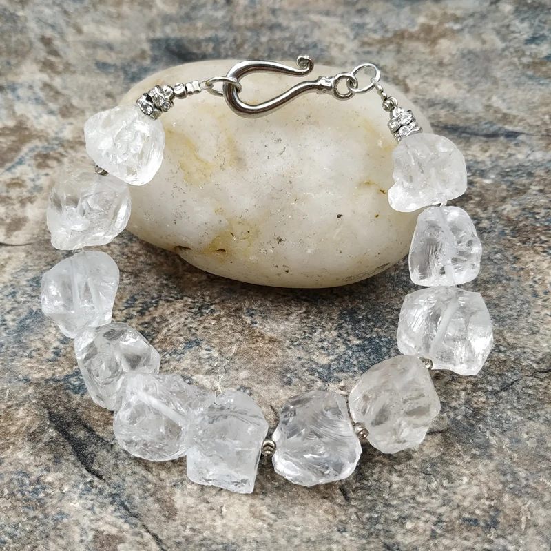 Натуральный шероховатый женский браслет M0097 | Украшения и аксессуары