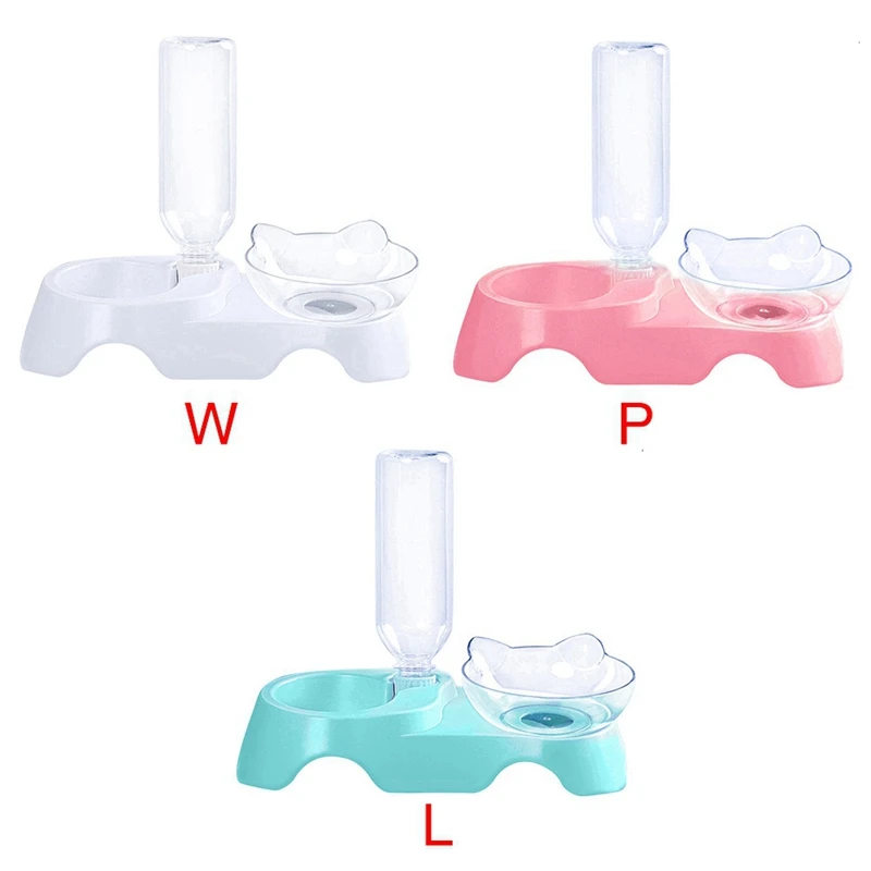 Нескользящая пластиковая поднятая Поворотная миска с 15 градусами поднимающаяся