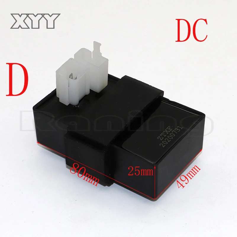 4pin/6 контактов AC DC Зажигание CDI Коробка для gy6 125cc 150cc 200cc 250cc ATV квадроциклы мопед