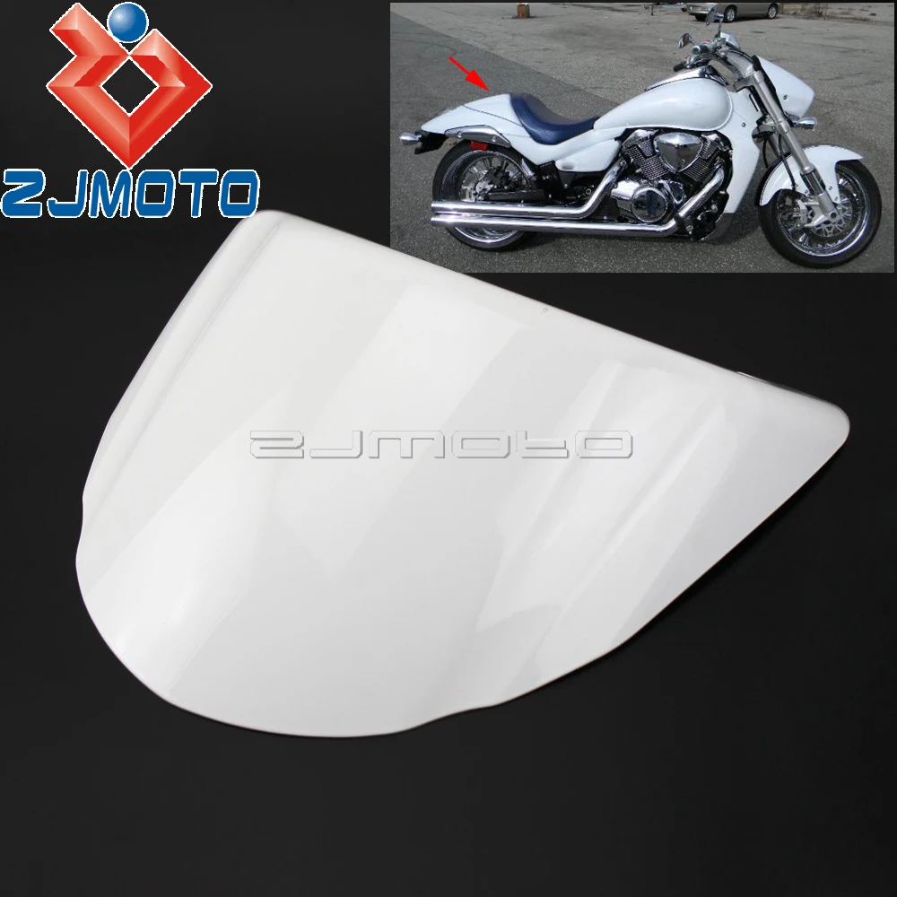 Белый чехол на заднее сиденье мотоцикла для соло Suzuki рассмотреть M109R 2006 2014 VZR 1800