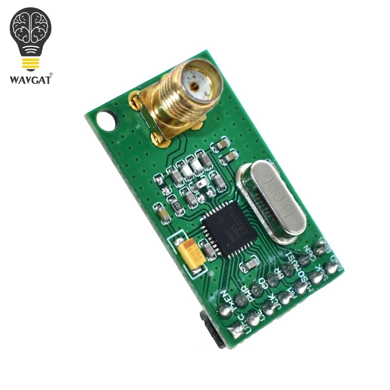 WAVGAT NRF905 Wireless Transceiver Module Wireless Transmitter Receiver Board NF905SE With Antenna FSK GMSK 433 868 915 MHz images - 6