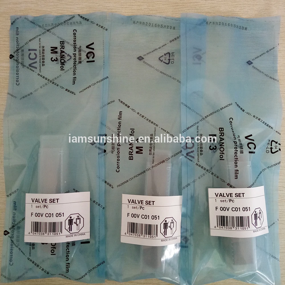 

0445110181 0445110189 injector valve set F00VC01051 made in china injector control valve F00VC01051