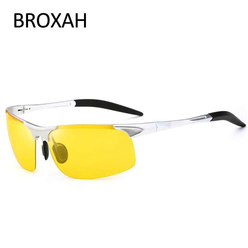 Мужские поляризованные очки ночного видения мужские брендовые солнцезащитные