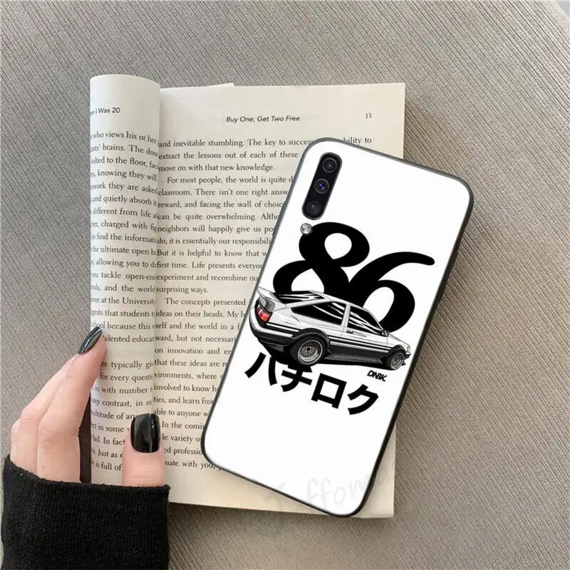 

Classic anime Initial D AE86 manga Phone Case For Samsung galaxy S 9 10 20 A 10 21 30 31 40 50 51 71 s note 20 j 4 2018 plus