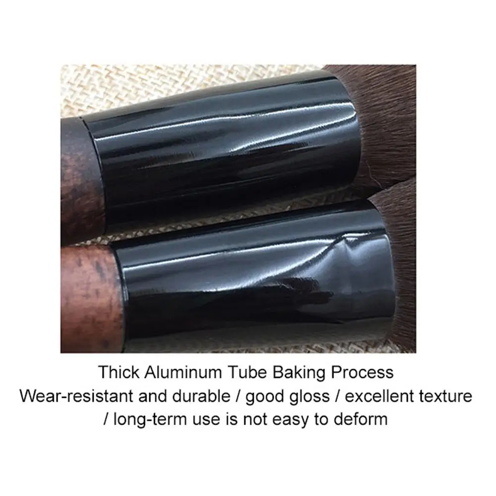 8 шт. кисти для макияжа с имитацией эбенового дерева|Аппликатор теней век| |