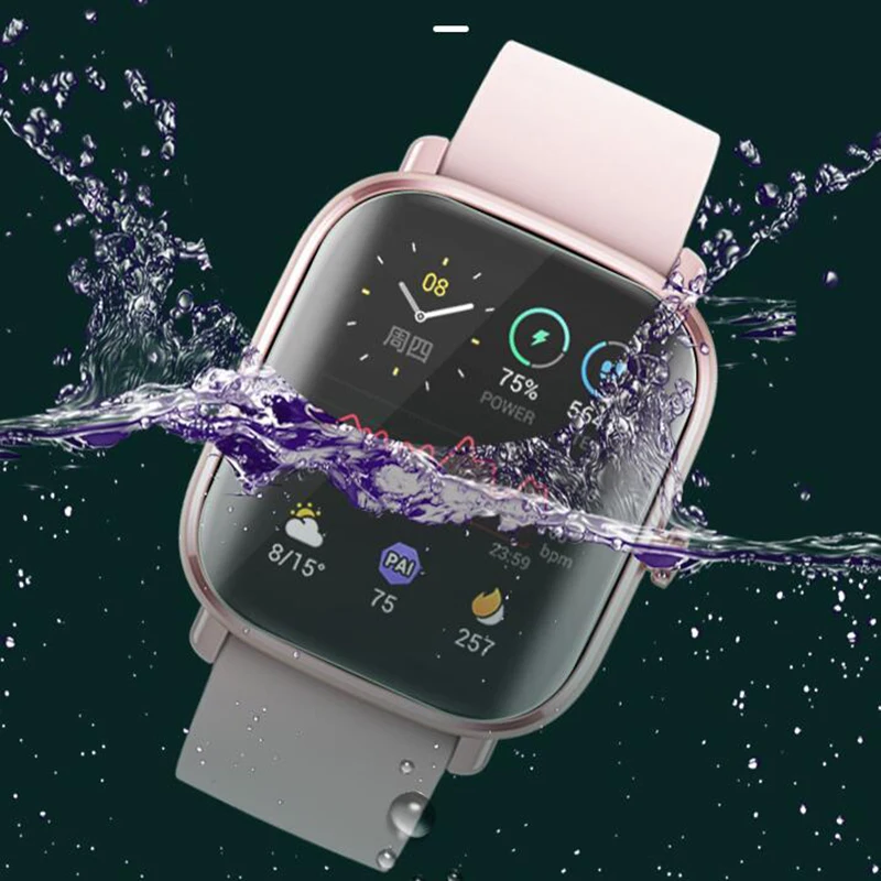 5pcs Soft TPU Clear Protective Film For Amazfit GTS 1/2/2e GTS2e GTS2 Mini Watch Screen Protector Cover Smartwatch Protection |