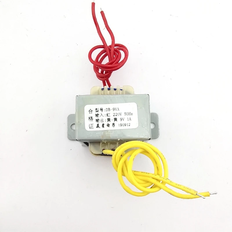 EI41 type power transformer 220V to 9V 1A AC 1000mA audio amplifier |