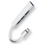 USB-разветвитель, Ультратонкий концентратор данных 3,0, 4 порта, 3,1, для Xiaomi, Huawei P20, Аксессуары для планшетов