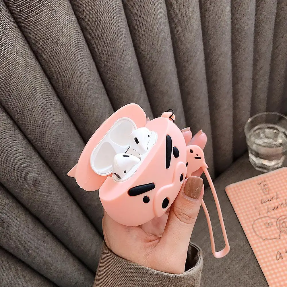 Чехол с GOOYIYO из мультфильма для Airpods Pro зарядная коробка наушников мягкий