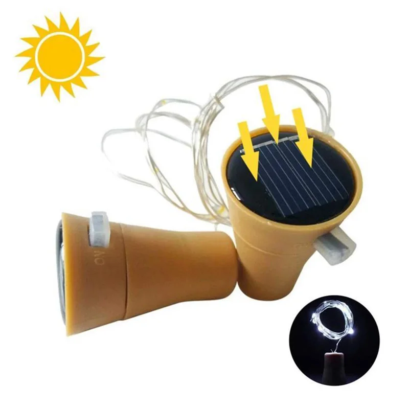 Светодиодная гирлянда на солнечной батарее 8 / 15 20