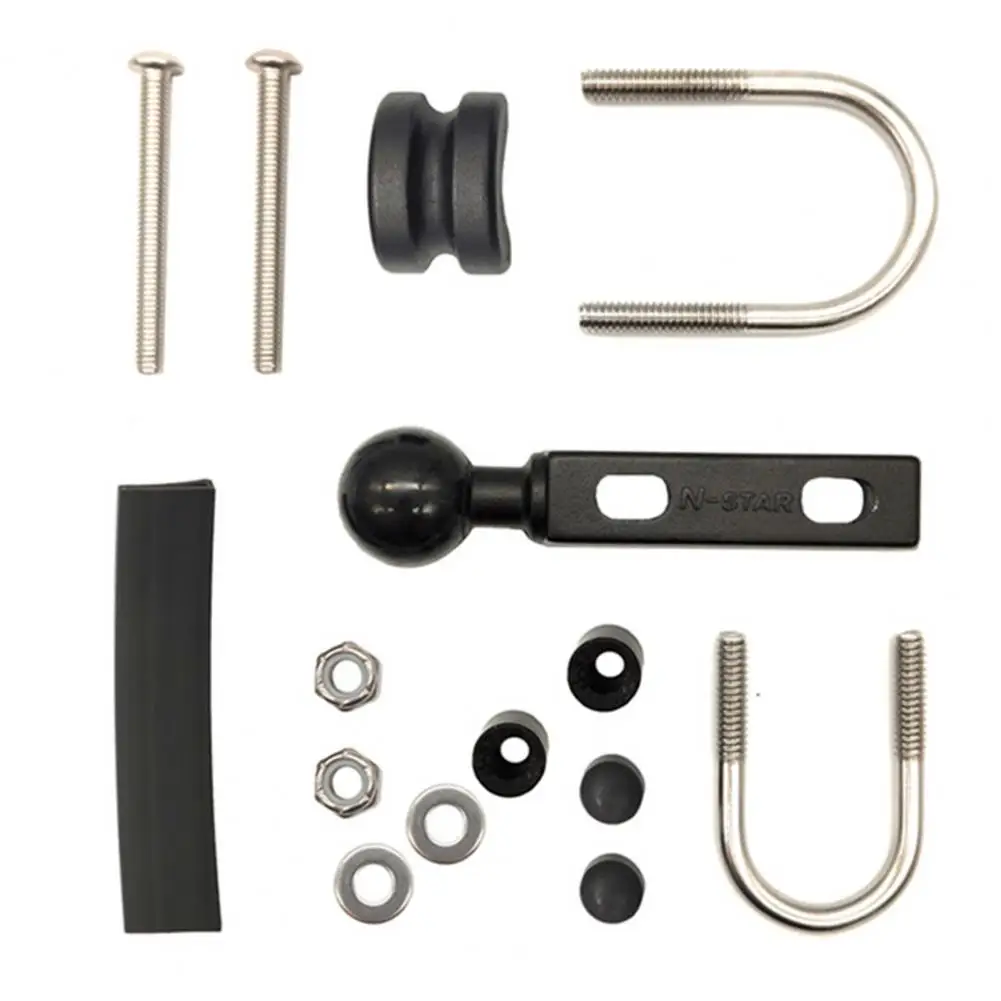 

Bracket Ball Head Dual Use 360 Degrees Swivel Antislip Ball Head Base Adapter for Phone Holder