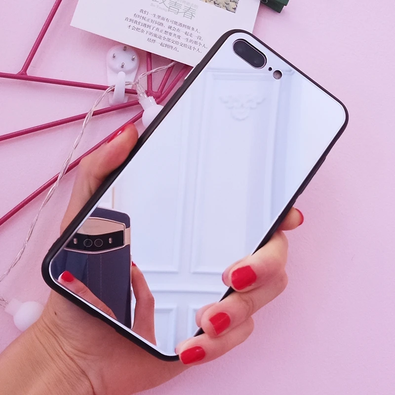 Чехол для HUAWEI Honor 10 9 20 Lite 10i 20i 7A 8A 7C 8C 8S 8X Y6 Prime 2019 2018 P30 P20 Pro мягкий зеркальный чехол