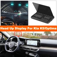 car hud head up display auto electronic accessories for kia k5optima 2010 2018 2019 2020 2021 obd2 windshield speed diy film