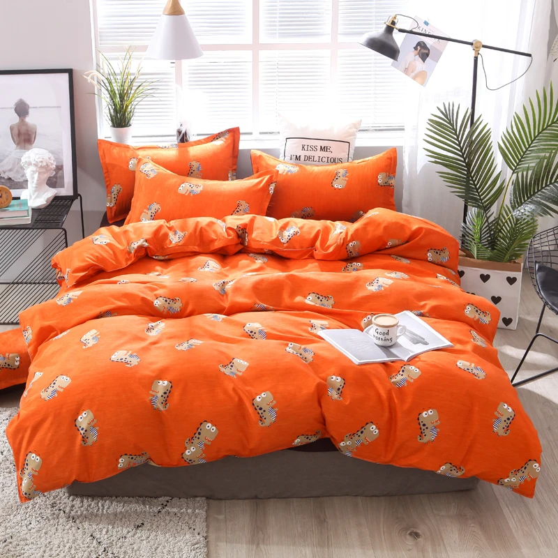 Постельное белье с динозавром Комплект постельного белья зимнее постельное