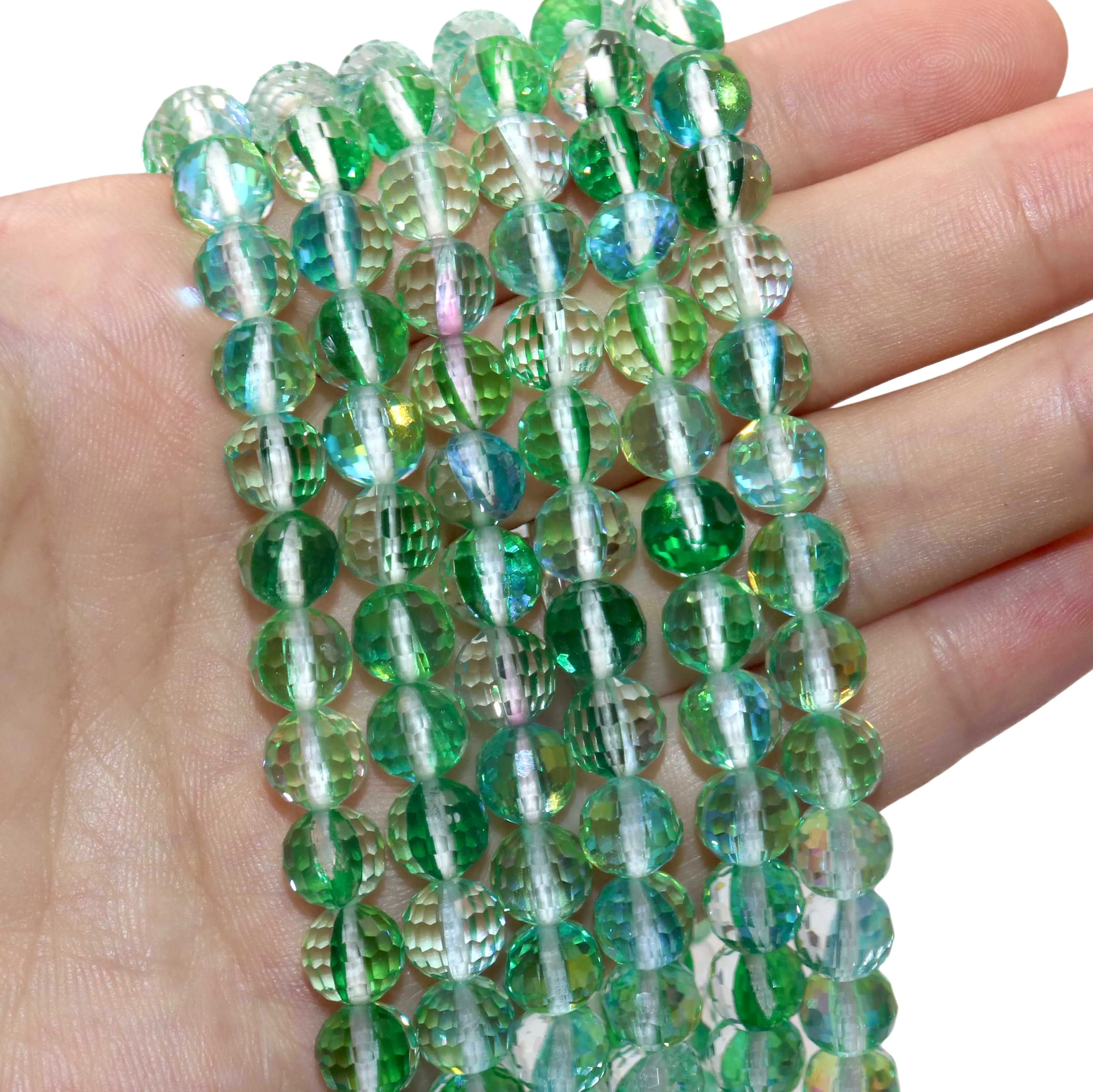 Ограненный Природный камень Австрийские хрустальные бусины 6 8 10 мм круглые